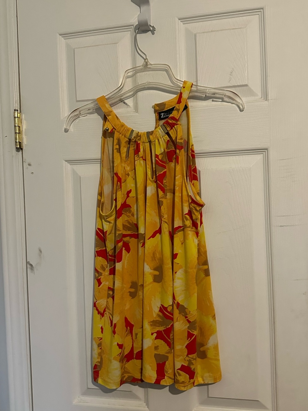 New York & Company 2-Piece Tropical Floral Palazzo Set size S